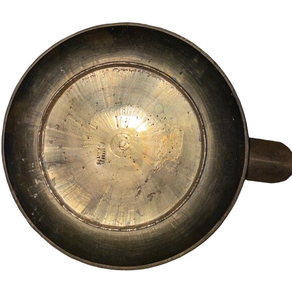 Brass Decorative Incense Bowl Ashtray & Bell Stand - Picture 13 of 16